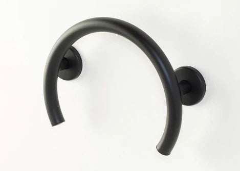 Tub Shower Valve Ring 2 in 1 Designer Grab Bar - Round
